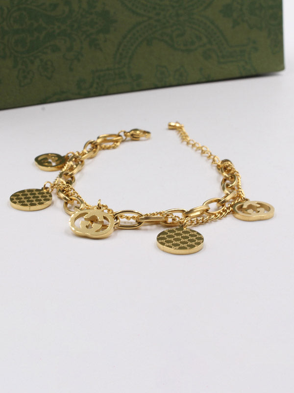 اساور قوتشي ملتي قولد بندنت اسواره gucci