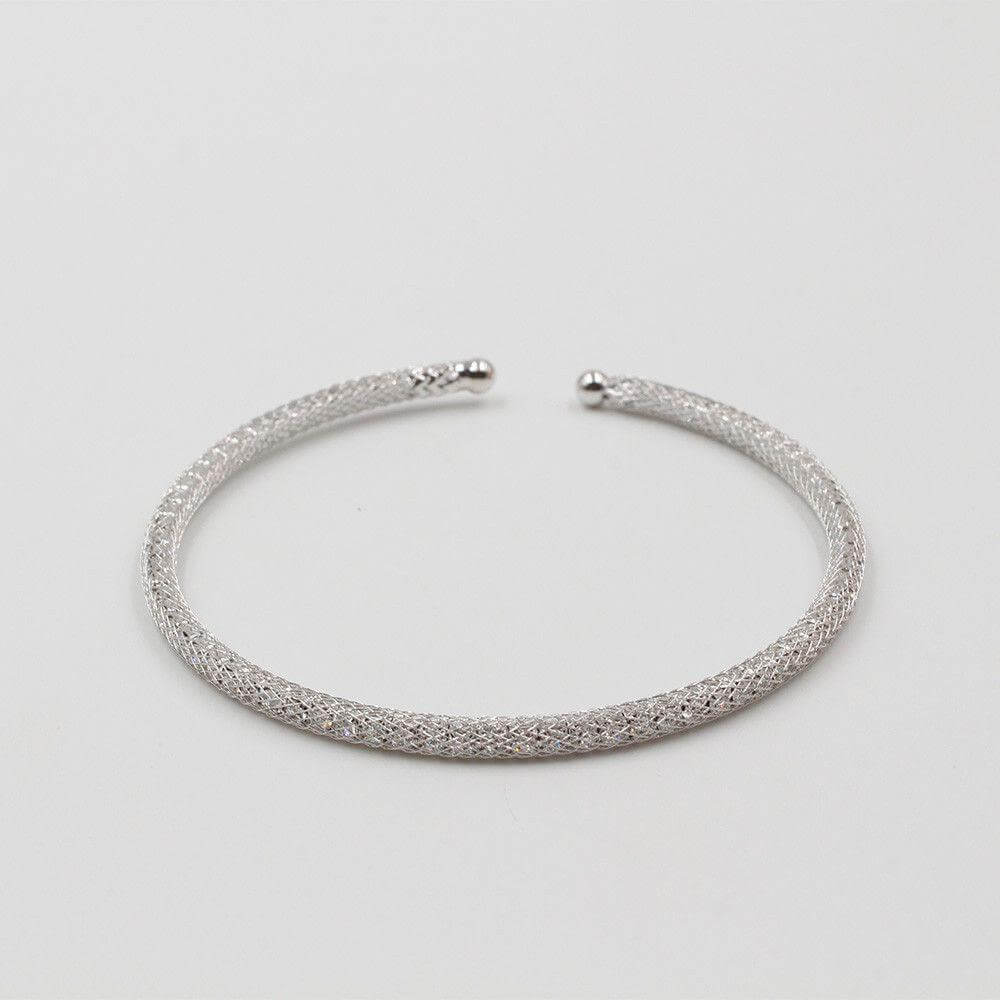 اسواره شاين ميتال اسواره متوفر 3 لون فضي