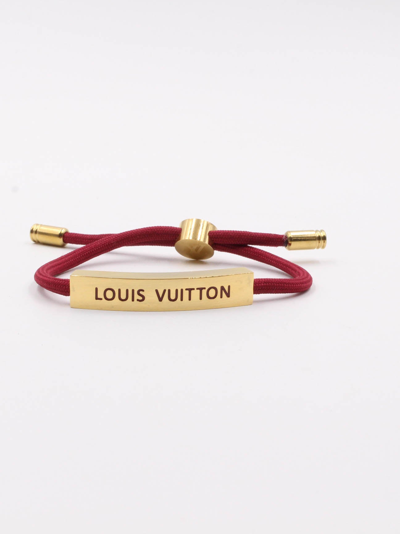 اسواره لويس فيتون ليذر لوقو اسواره louis vuitton عنابي