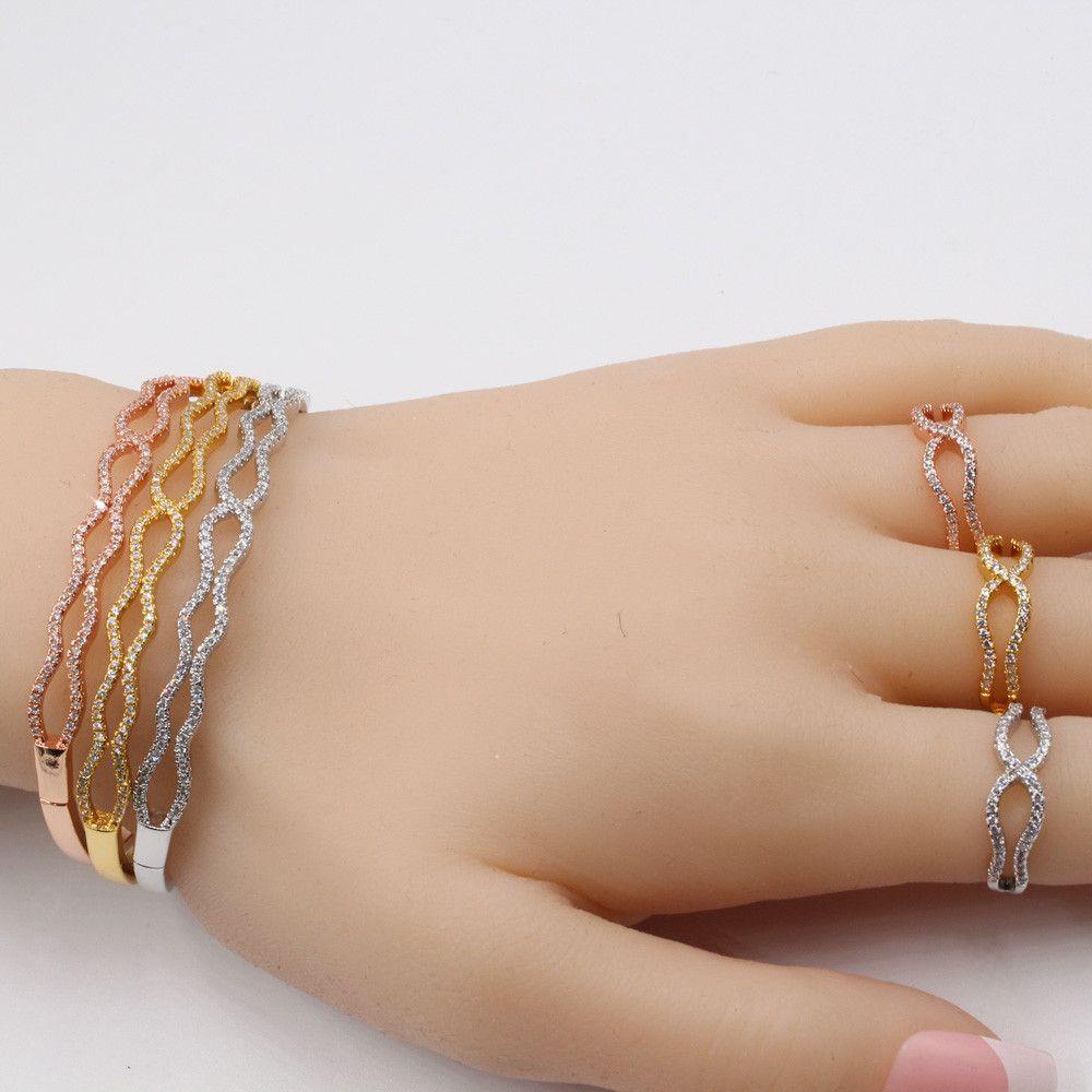 طقم اسواره و خواتم طقم متوفر 3 لون