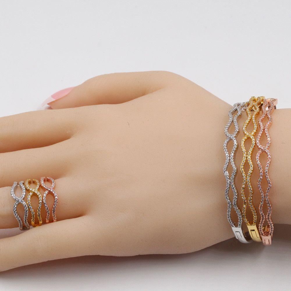 طقم اسواره و خواتم طقم متوفر 3 لون