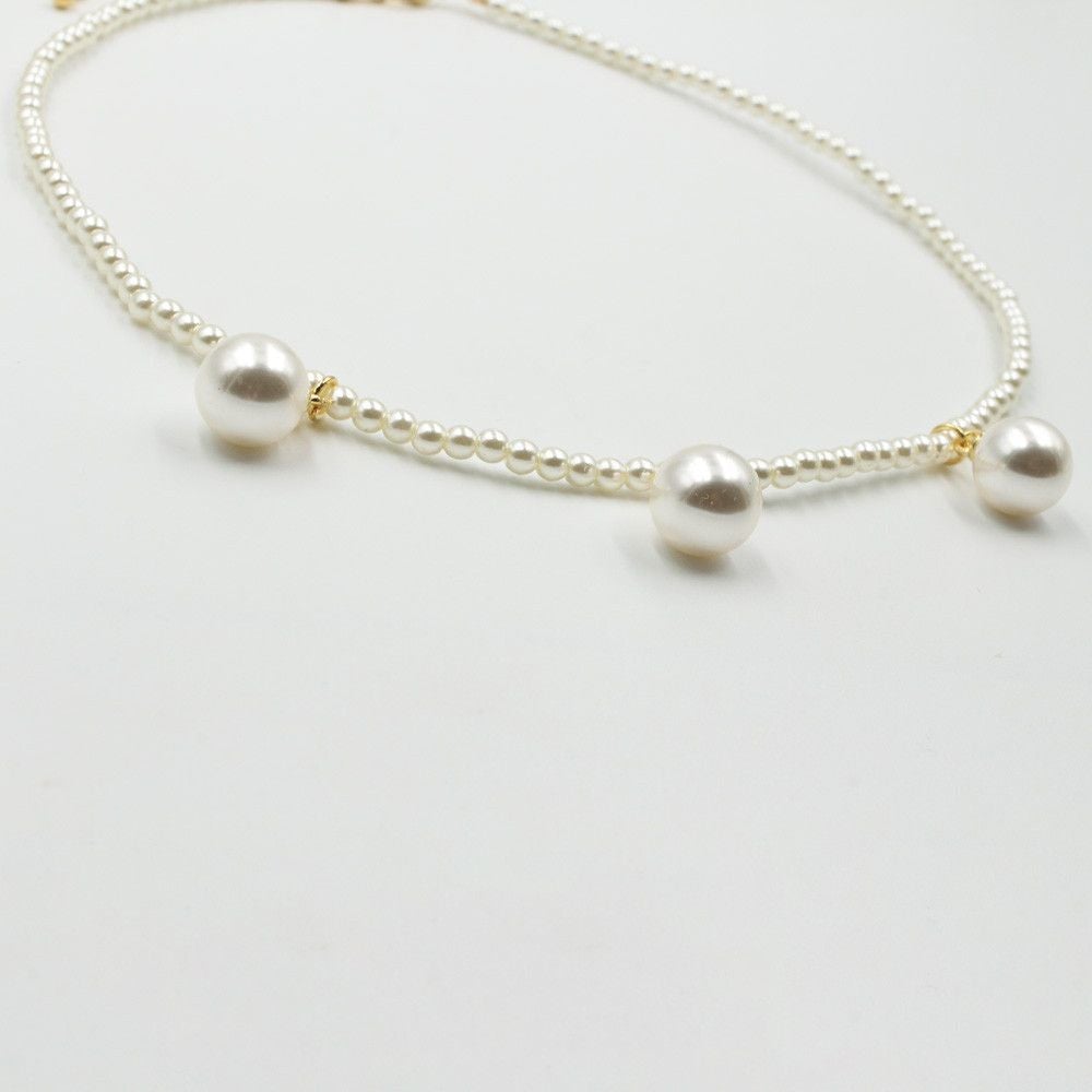 عقد لولو انيق سلسال متوفر 1 لون