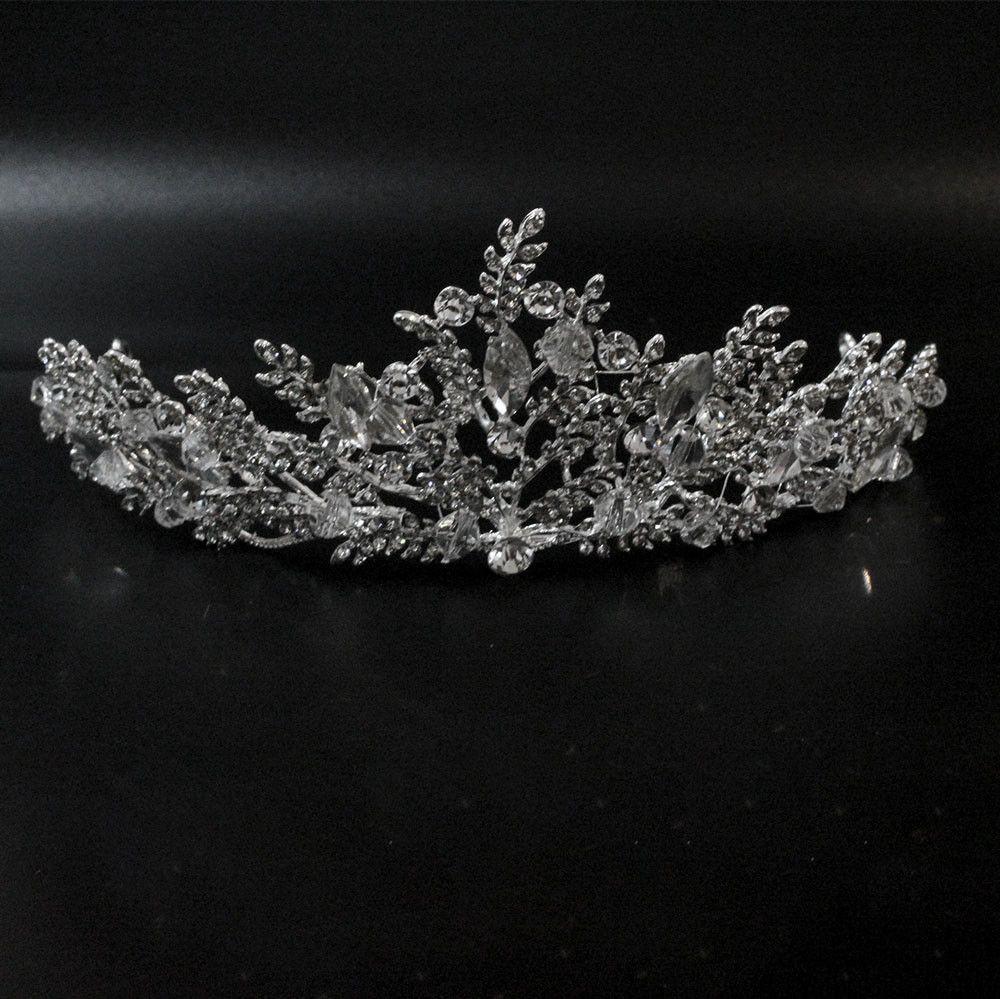 اكسسوار شعر تاج كرستال اكسسوارات شعر متوفر 2 لون