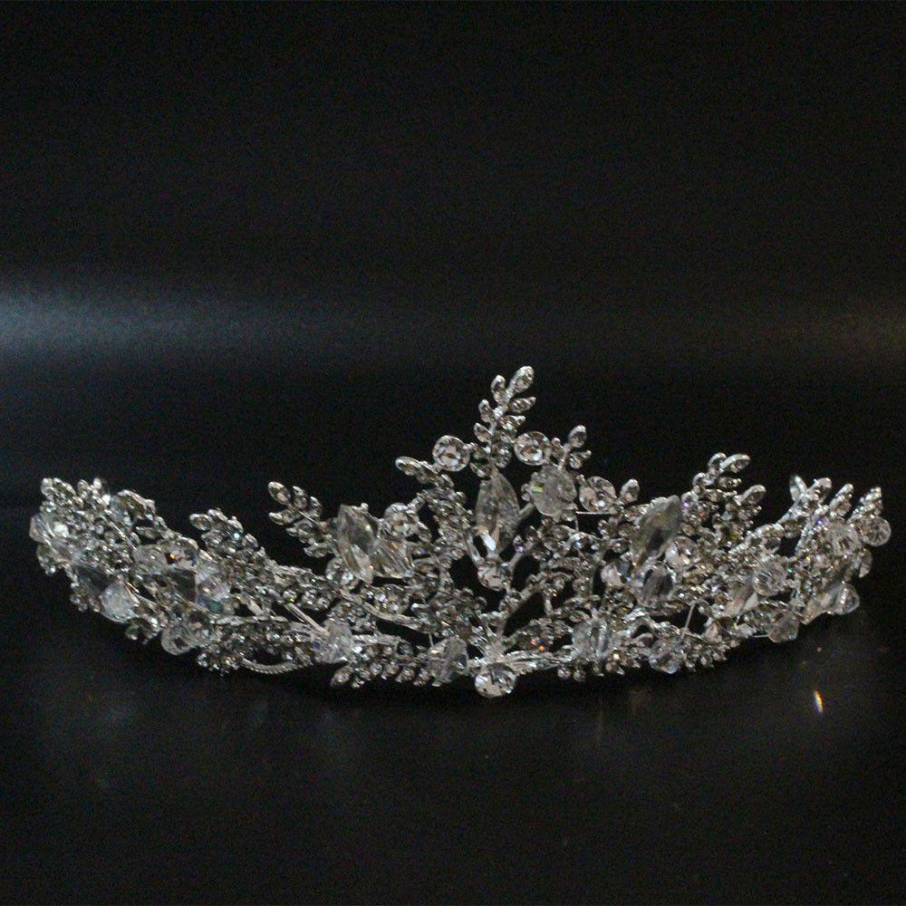 اكسسوار شعر تاج كرستال اكسسوارات شعر متوفر 2 لون