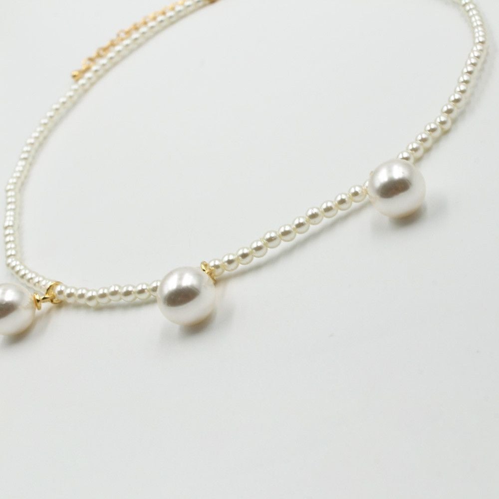 عقد لولو انيق سلسال متوفر 1 لون