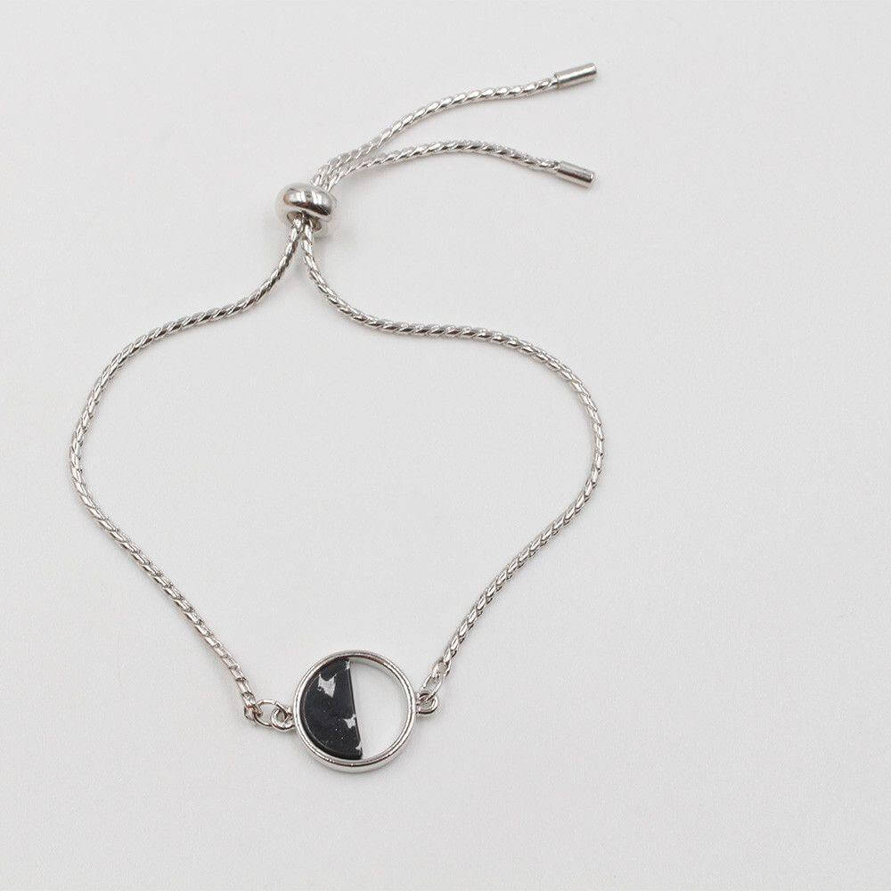 اسواره بولقري ملونه سحاب اسواره متوفر 6 لون اسود فضي