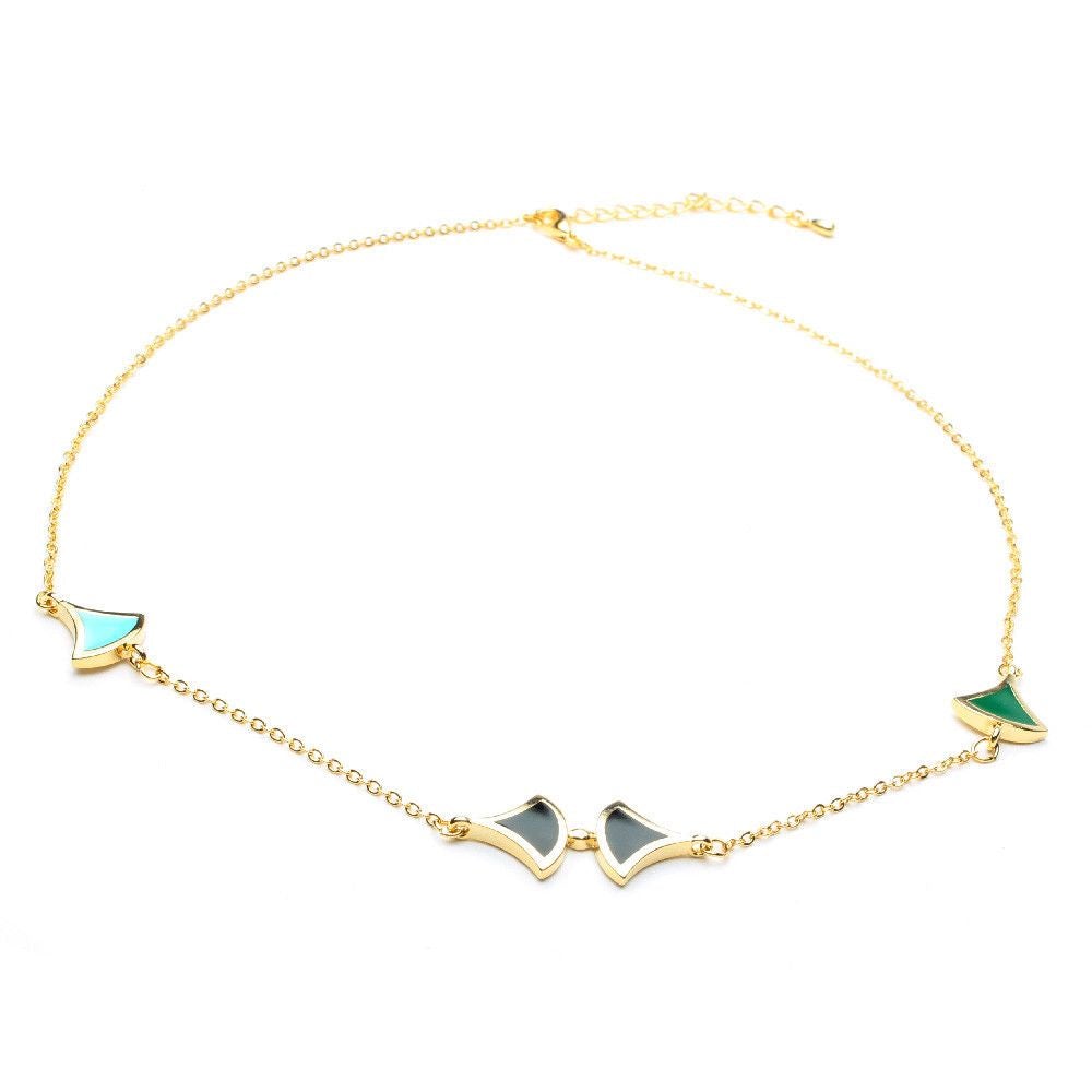 قلاده سلسال بولغاري ملونه سلسال bvlgari ملون2