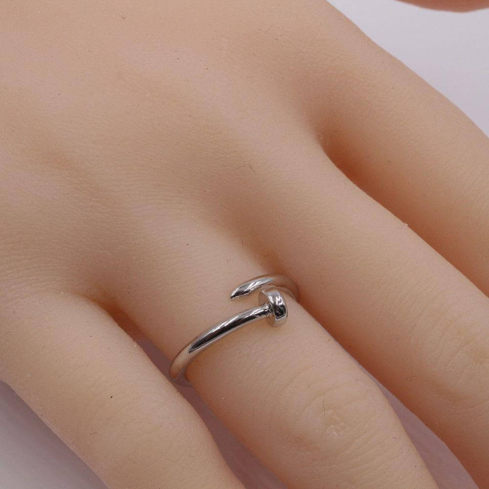 خاتم كارتير مسمار مدور ناعم خواتم CARTIER