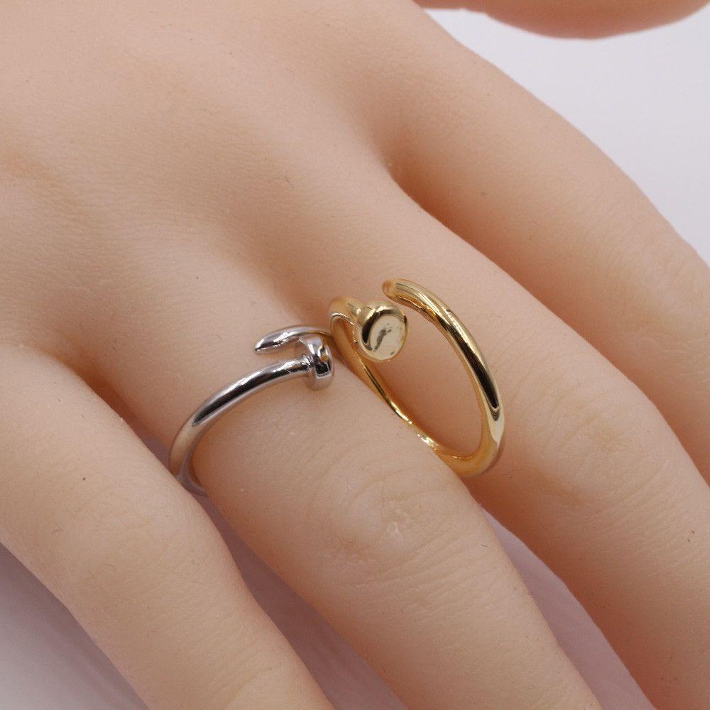 خاتم كارتير مسمار مدور ناعم خواتم CARTIER