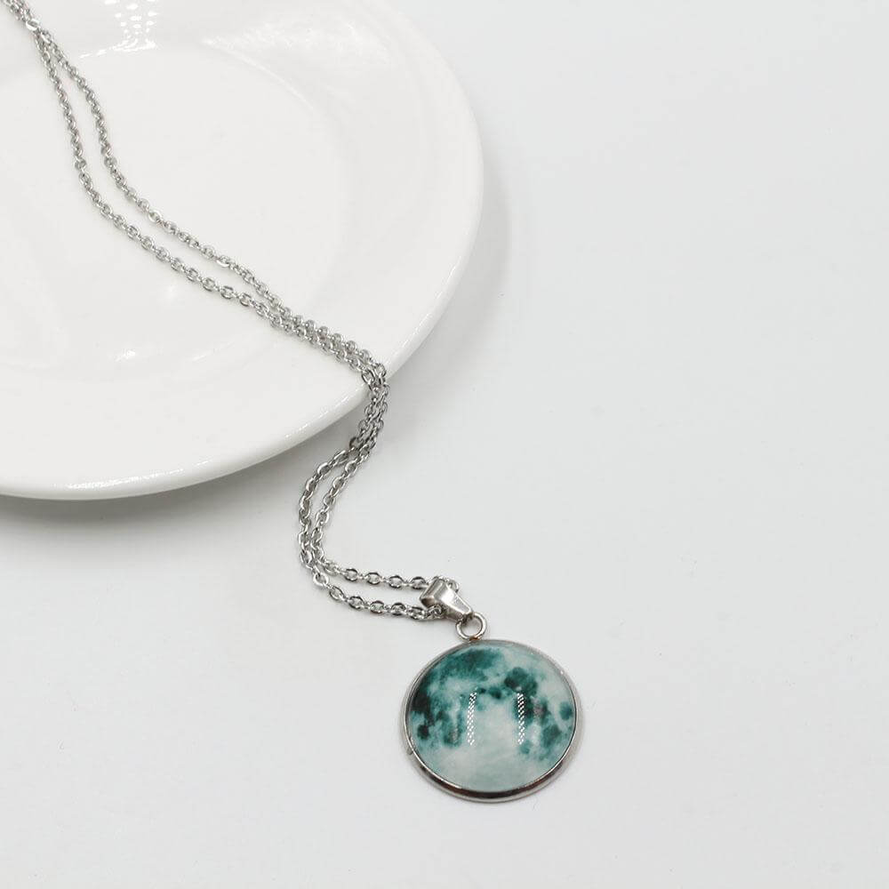 سلسال القمر المضيء كبير سلسال متوفر 2 لون