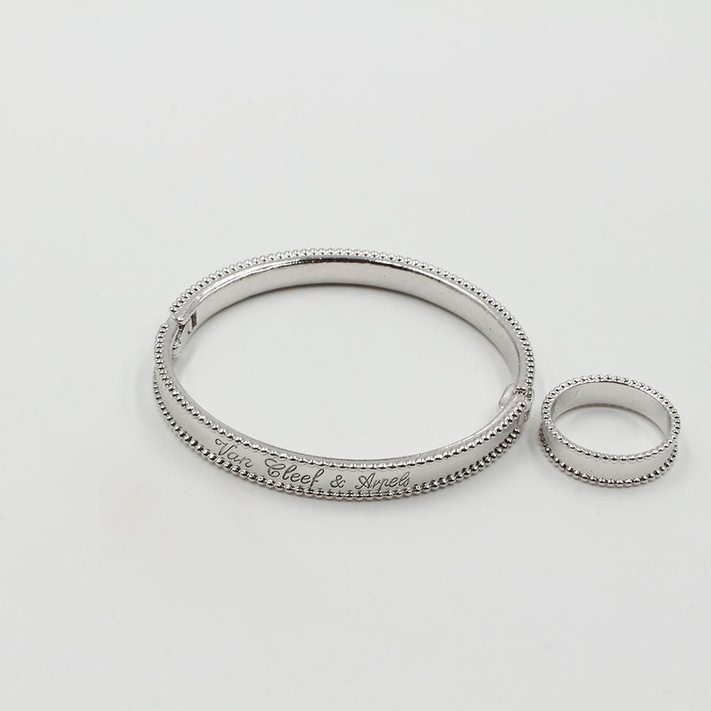 طقم اسواره وخاتم فان كليف & اربلز SLIM اسواره van cleef