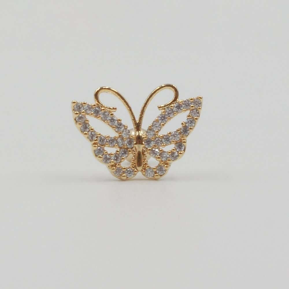 بيرسنق فراشه ديزاين بيرسنق متوفر 2 لون ذهبي