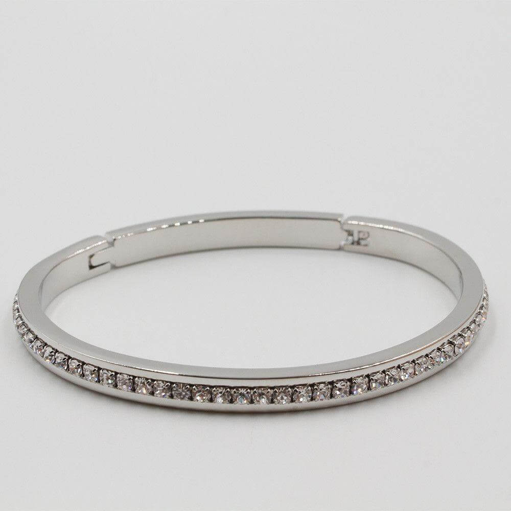 اسواره قلاسبي مرصعه بالكريستال اسواره متوفر 4 لون فضي