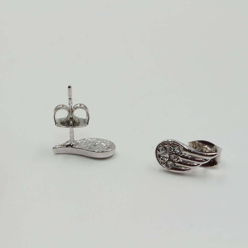 حلق كريستال جناح كوري حلق متوفر 2 لون