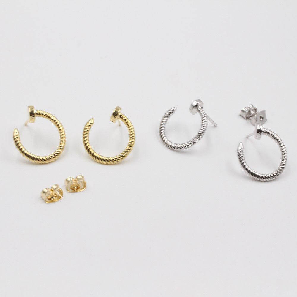 حلق كارتير مسمار مدور حلق CARTIER