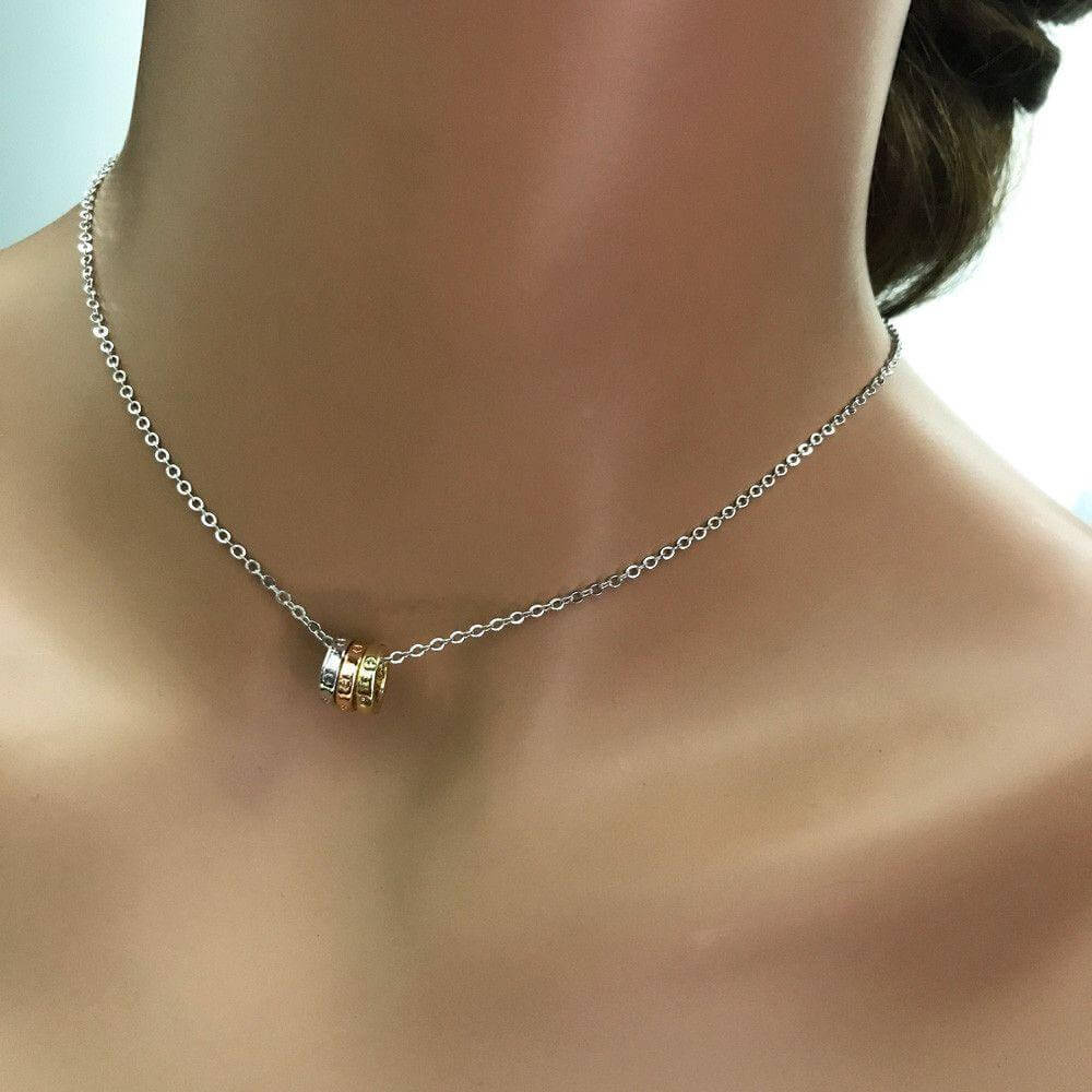 سلسال حلقات ملونه كارتير كوري سلسال متوفر 2 لون