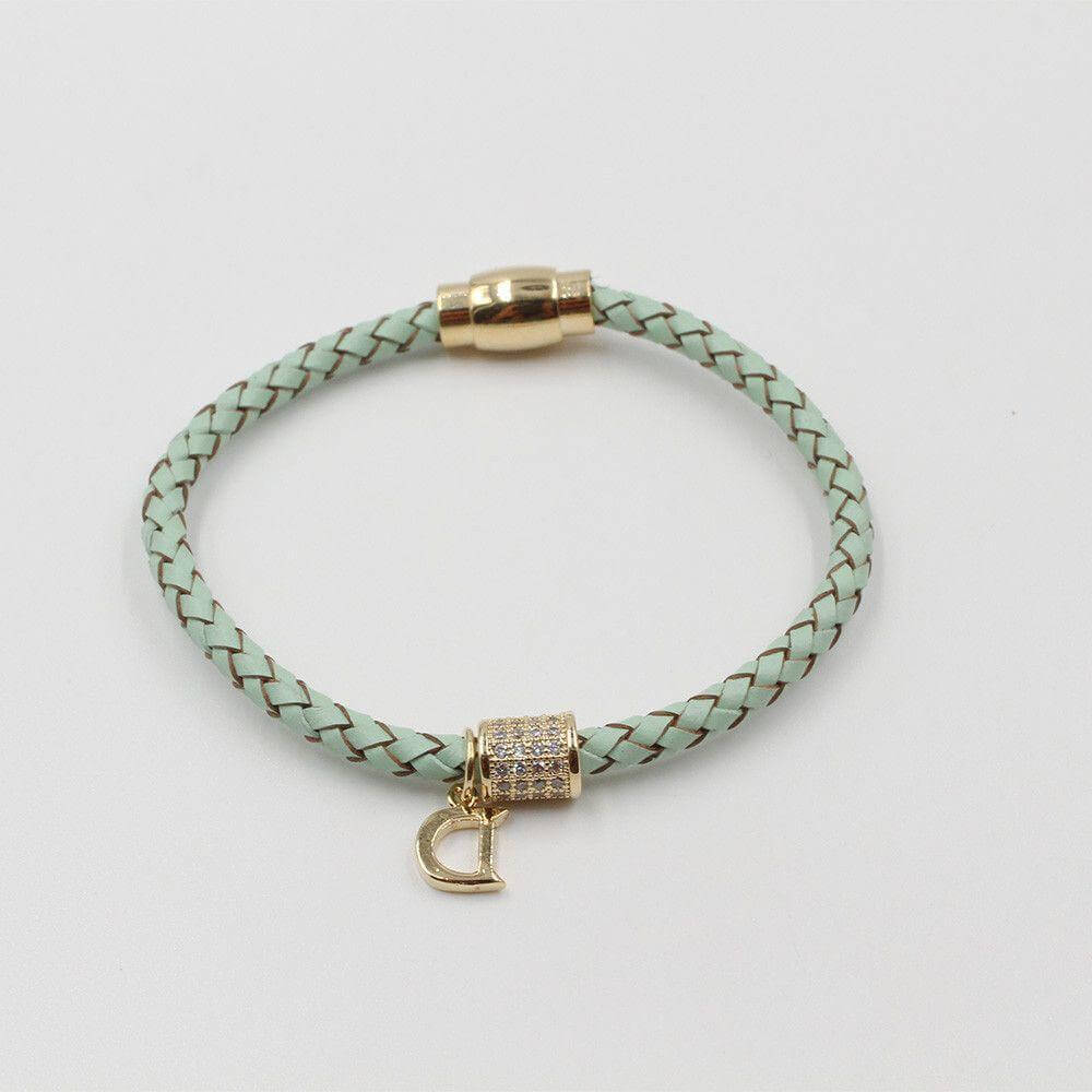 اسواره كريستيان ديور جلديه اسواره dior تيفاني ذهبي