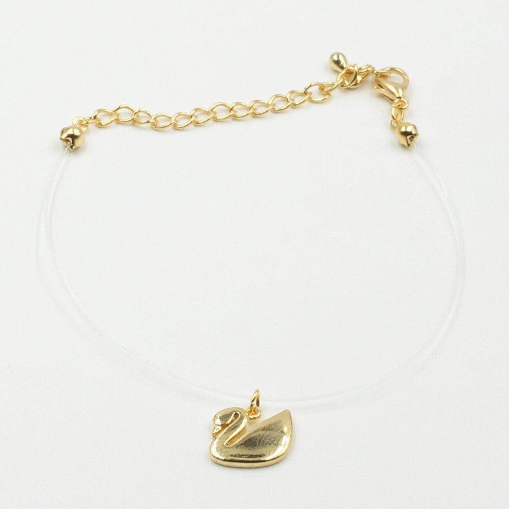 اسواره وزه شفاف اسواره متوفر 2 لون ذهبي