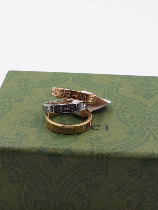 خواتم قوتشي مجموعه 3 خواتم خواتم gucci ملون 5