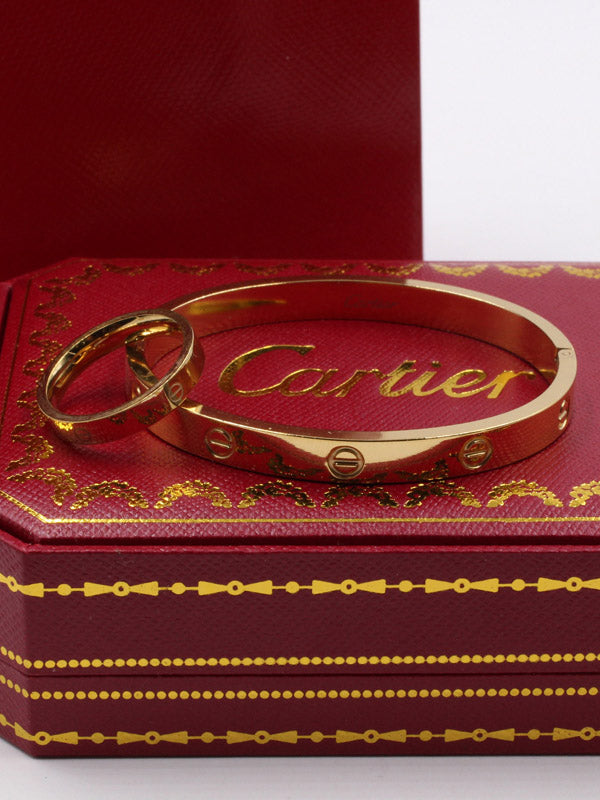 اساور كارتير مع خاتم كارتير لوقو اسواره CARTIER