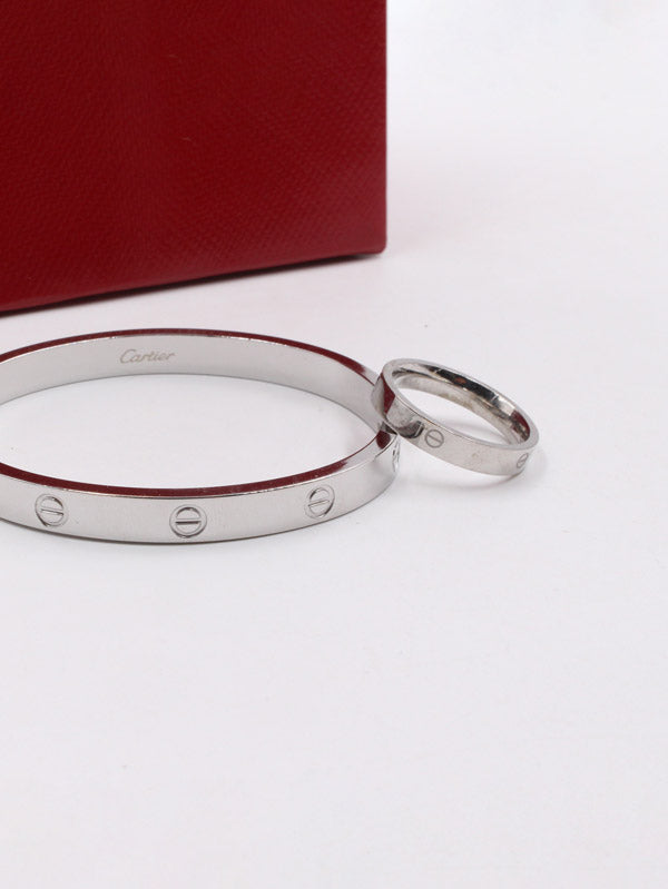 اساور كارتير مع خاتم كارتير لوقو اسواره CARTIER
