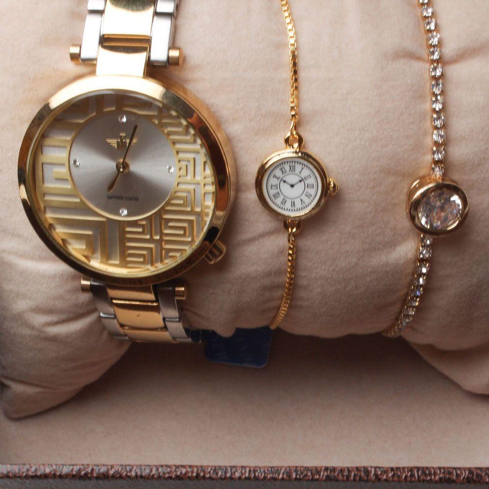 طقم ساعه NEW FANDE اطقم ساعات متوفر 2 لون