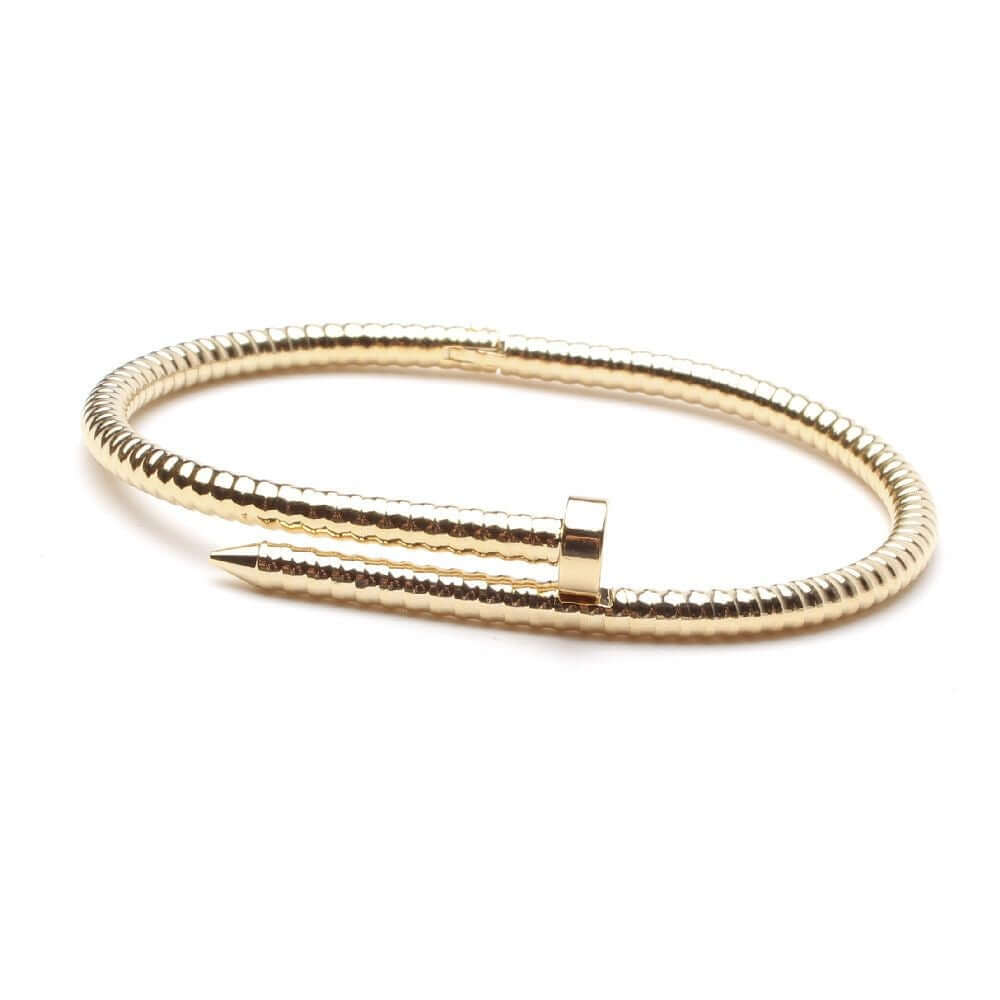 اسواره مسمار صغير اسواره متوفر 2 لون ذهبي