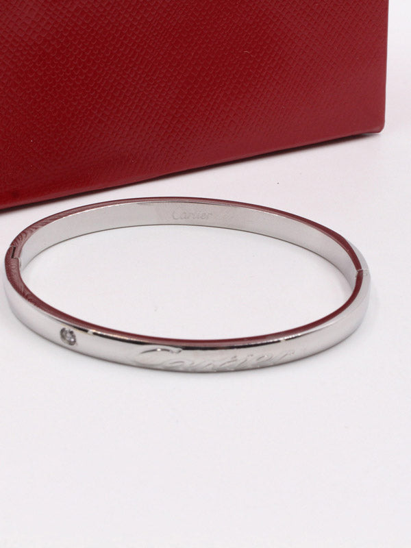 اساور كارتير زركون كيرف لوقو اسواره CARTIER فضي