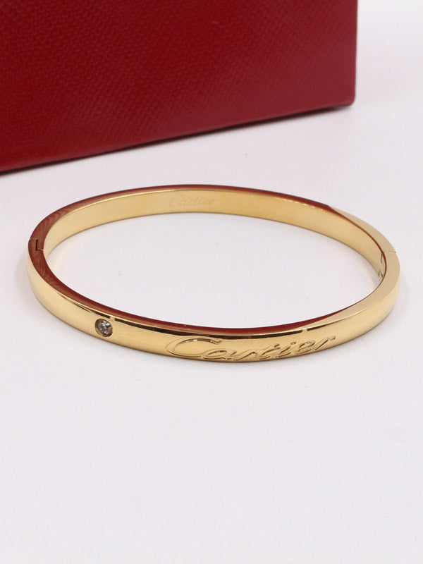 اساور كارتير زركون كيرف لوقو اسواره CARTIER ذهبي