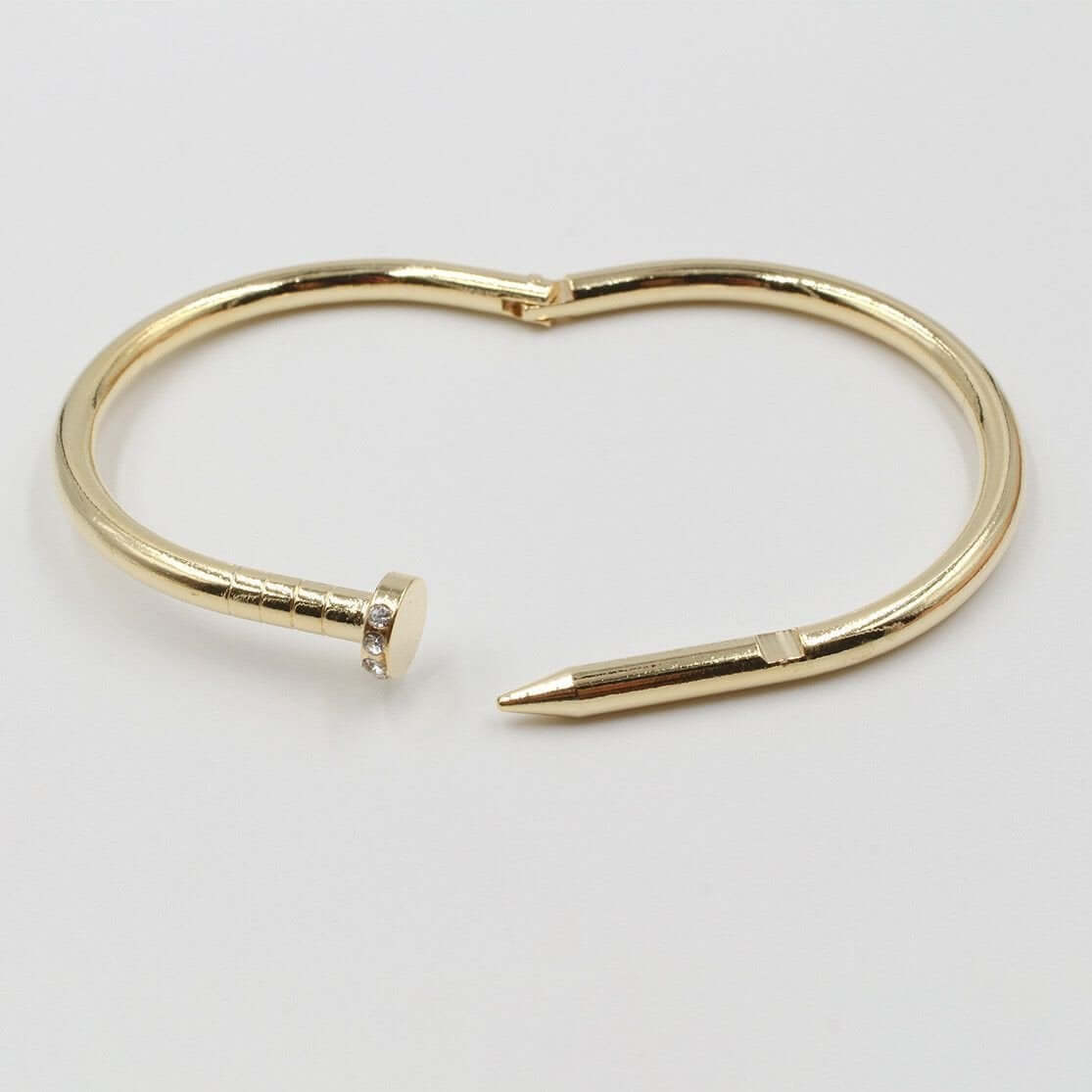 اسواره كارتير مسمار مقاس صغير اسواره متوفر 2 لون ذهبي