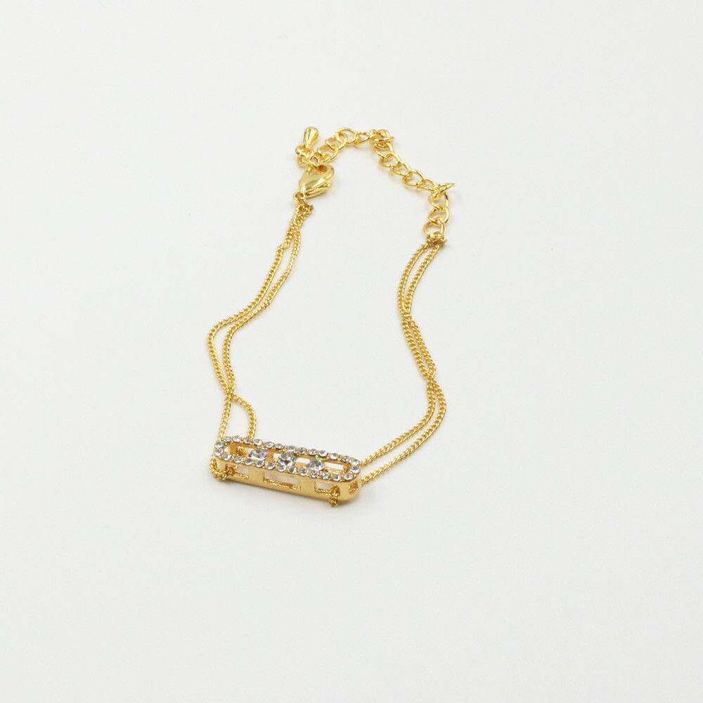 اسواره ميسيكا كريستال صغير messika ذهبي