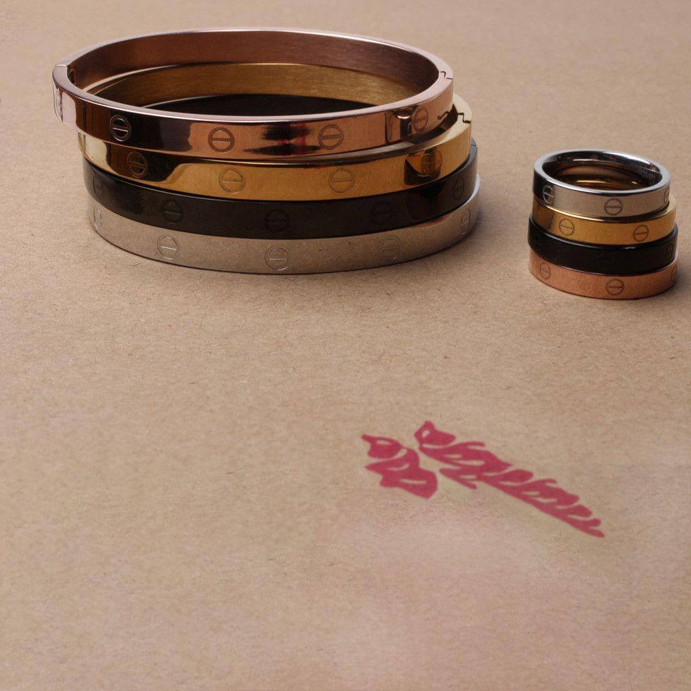 اسواره ماركة كارتير مع خاتم اسواره ماركه CARTIER