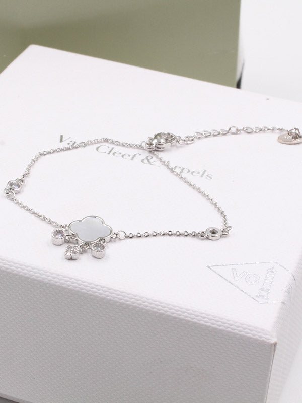 اساور فان كليف ناعمة اسواره van cleef فضي