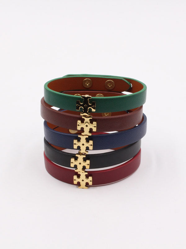 اسوارة توري بورش جلد فلات لوقو اسواره tory burch