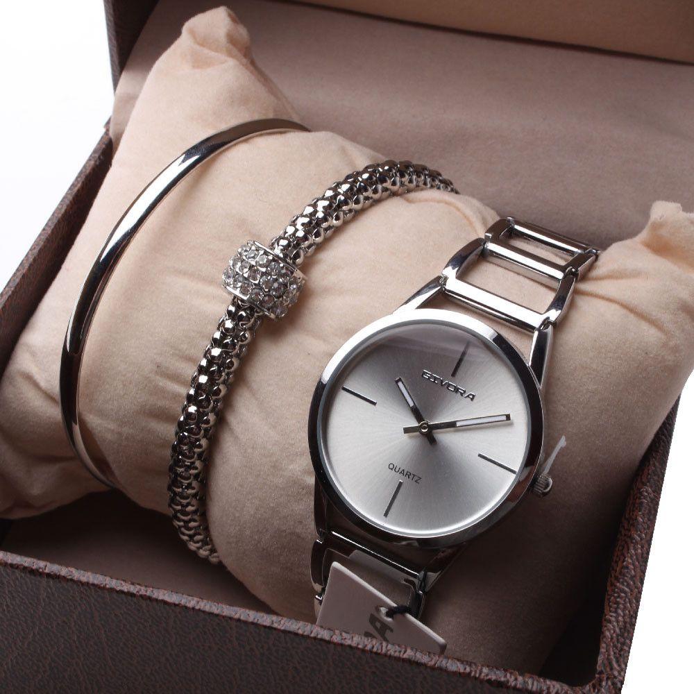 طقم ساعه قيڤورا اطقم ساعات متوفر 2 لون