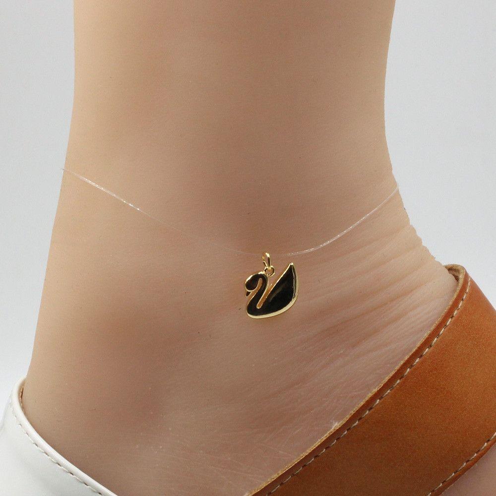 خلخال وزه شفاف خلاخل متوفر 2 لون