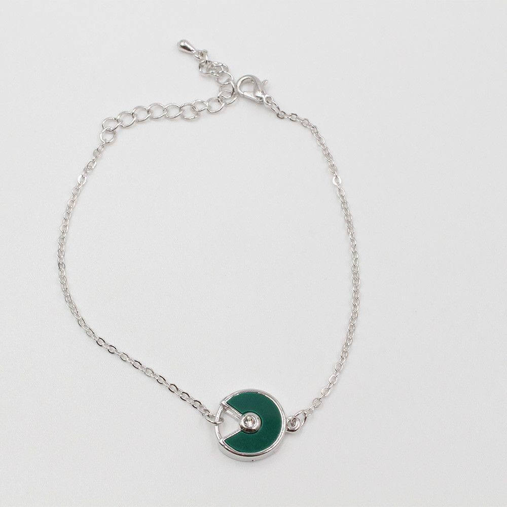 اسواره كارتير ملون كوري اسواره متوفر 12 لون اخضر فضي