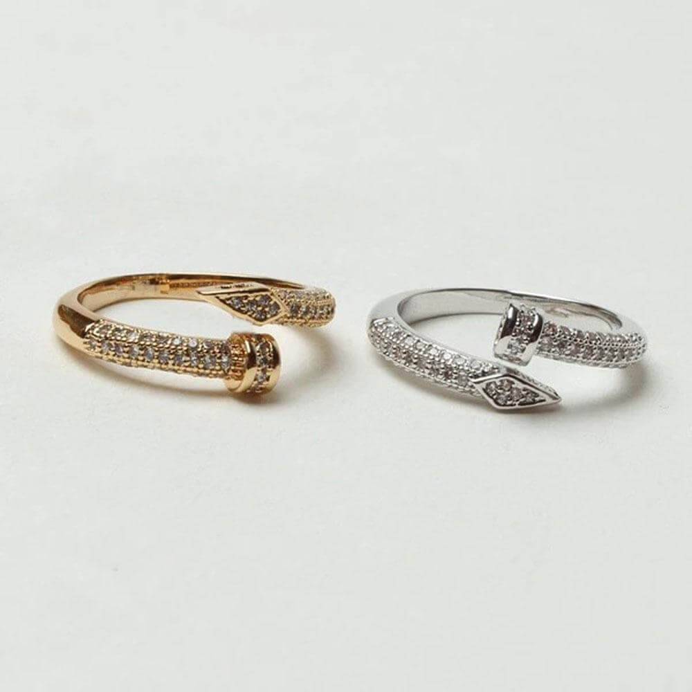 خاتم كارتير مسمار مرصع زركون خواتم CARTIER