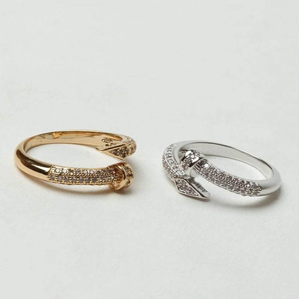 خاتم كارتير مسمار مرصع زركون خواتم CARTIER