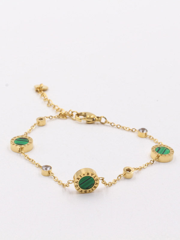 اساور بولغاري حجر ملون اسواره bvlgari اخضر