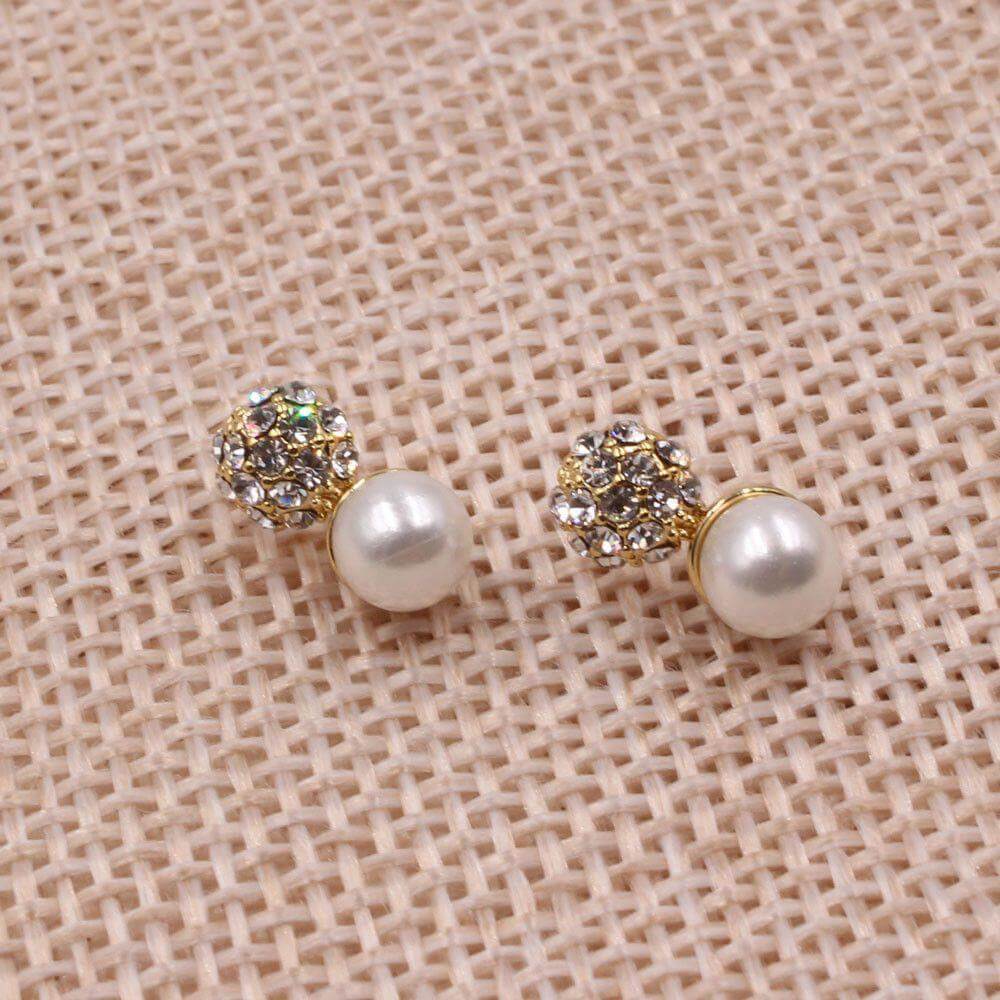 حلق مدور كريستال بلولو حلق متوفر 2 لون