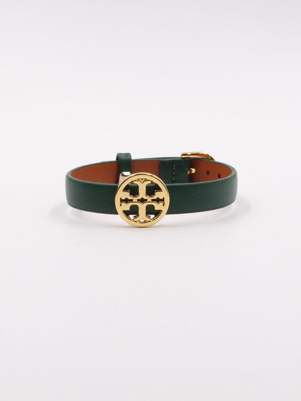 اسوارة توري بورش جلد بيق لوقو اسواره tory burch اخضر