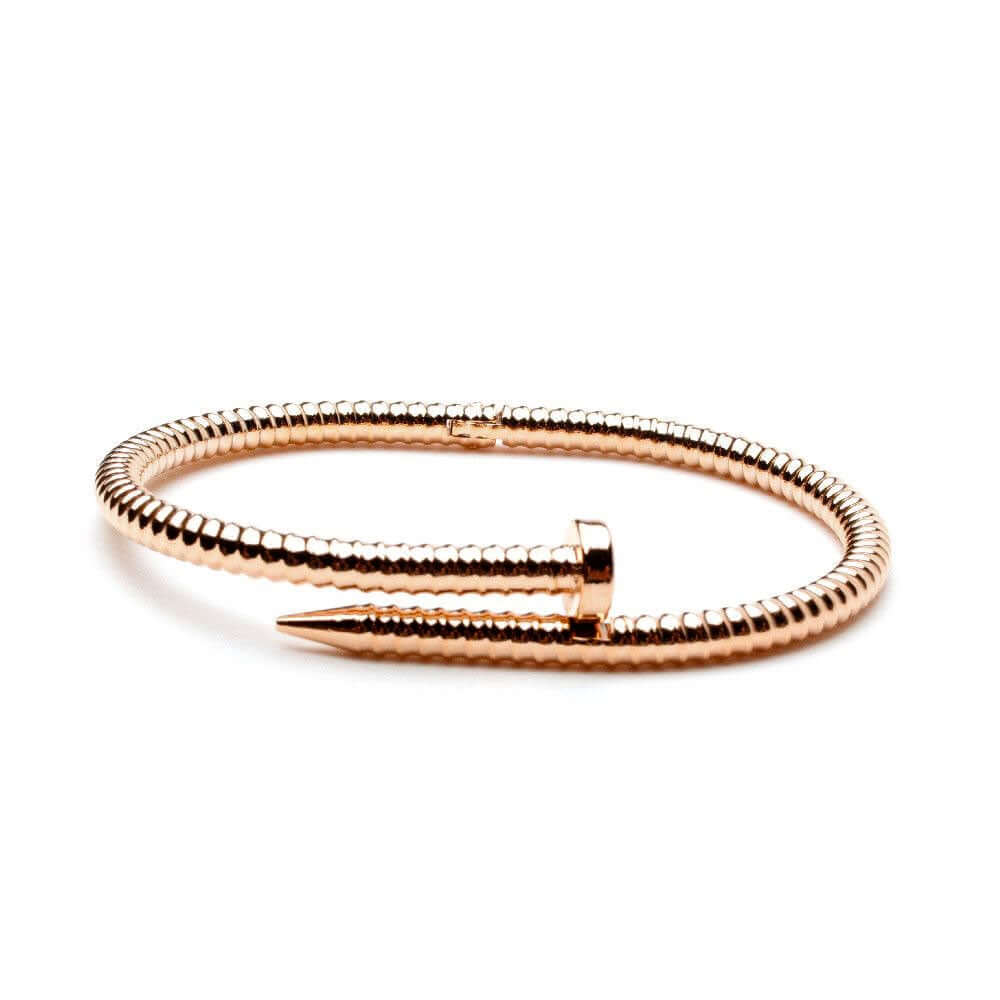 اسواره كارتير مسمار ذهبيه اسواره متوفر 1 لون نحاسي