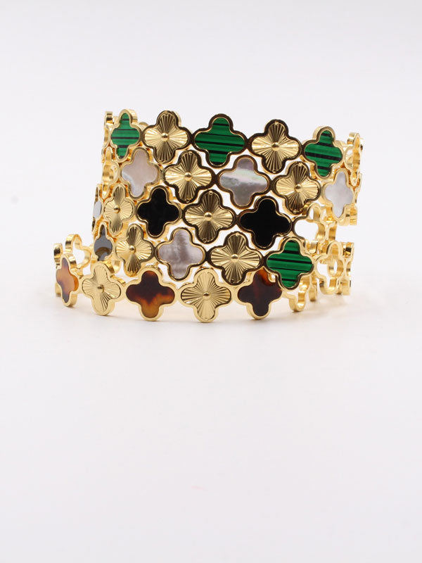 اسوارة فان كليف بانقل ملونه اسواره van cleef