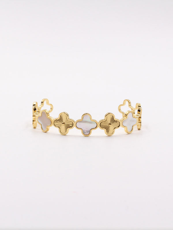 اسوارة فان كليف بانقل ملونه اسواره van cleef ابيض