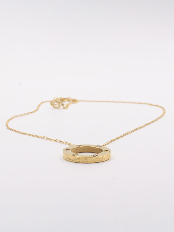سلسال كارتير لوقو ذهبي سلسال CARTIER