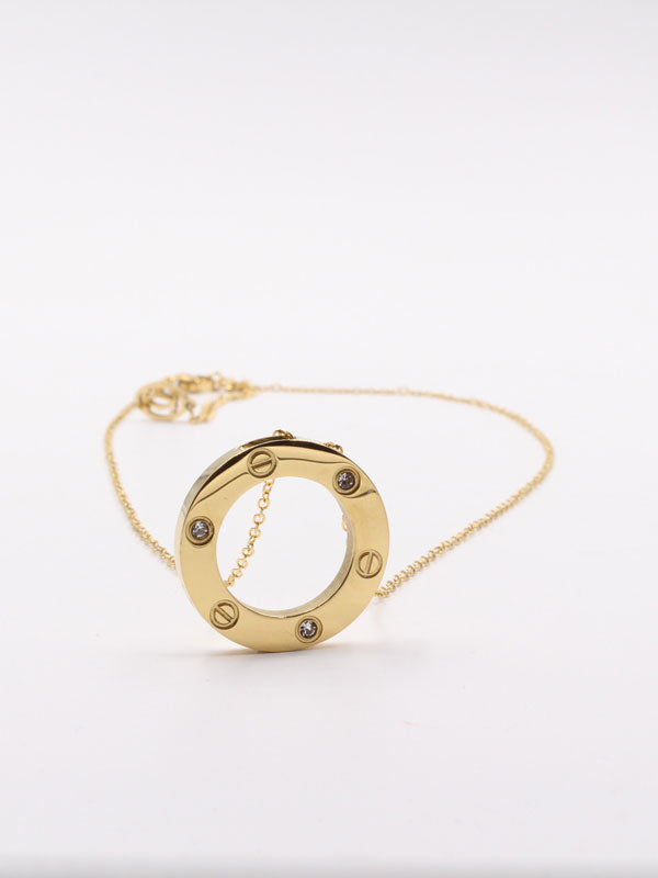 سلسال كارتير لوقو ذهبي سلسال CARTIER ذهبي