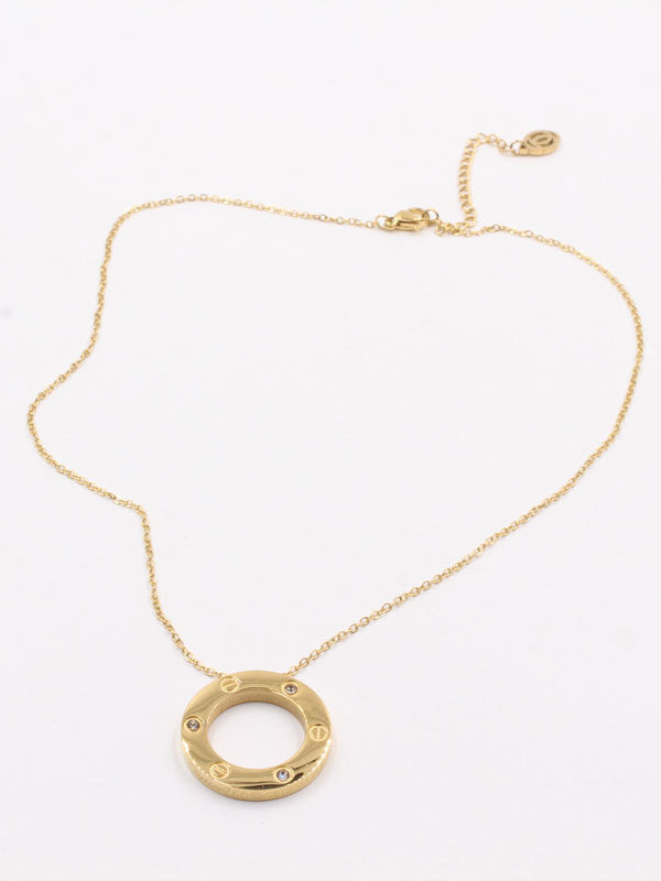 سلسال كارتير لوقو ذهبي سلسال CARTIER