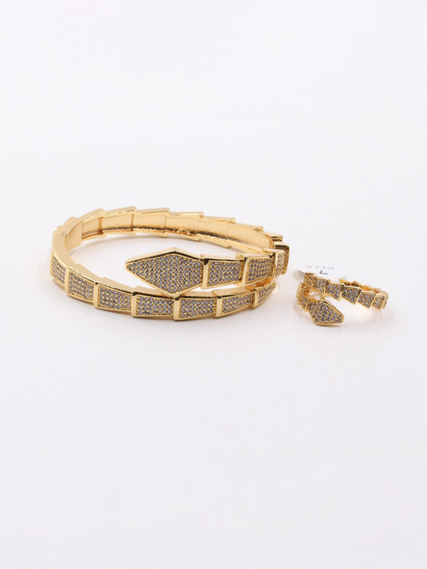 اساور بولغاري سنيك زركون فخمة اسواره CARTIER ذهبي 7