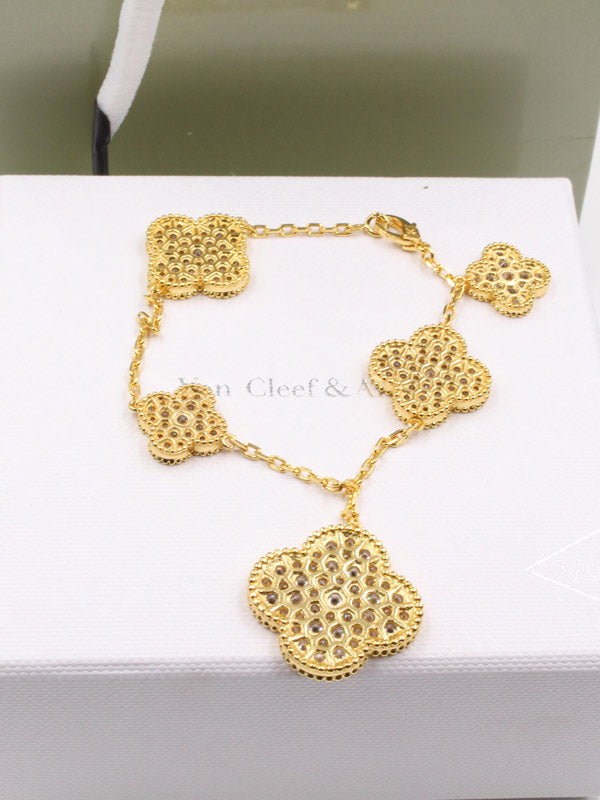 اساور فان كليف ملتي فلاورز سايز اسواره van cleef